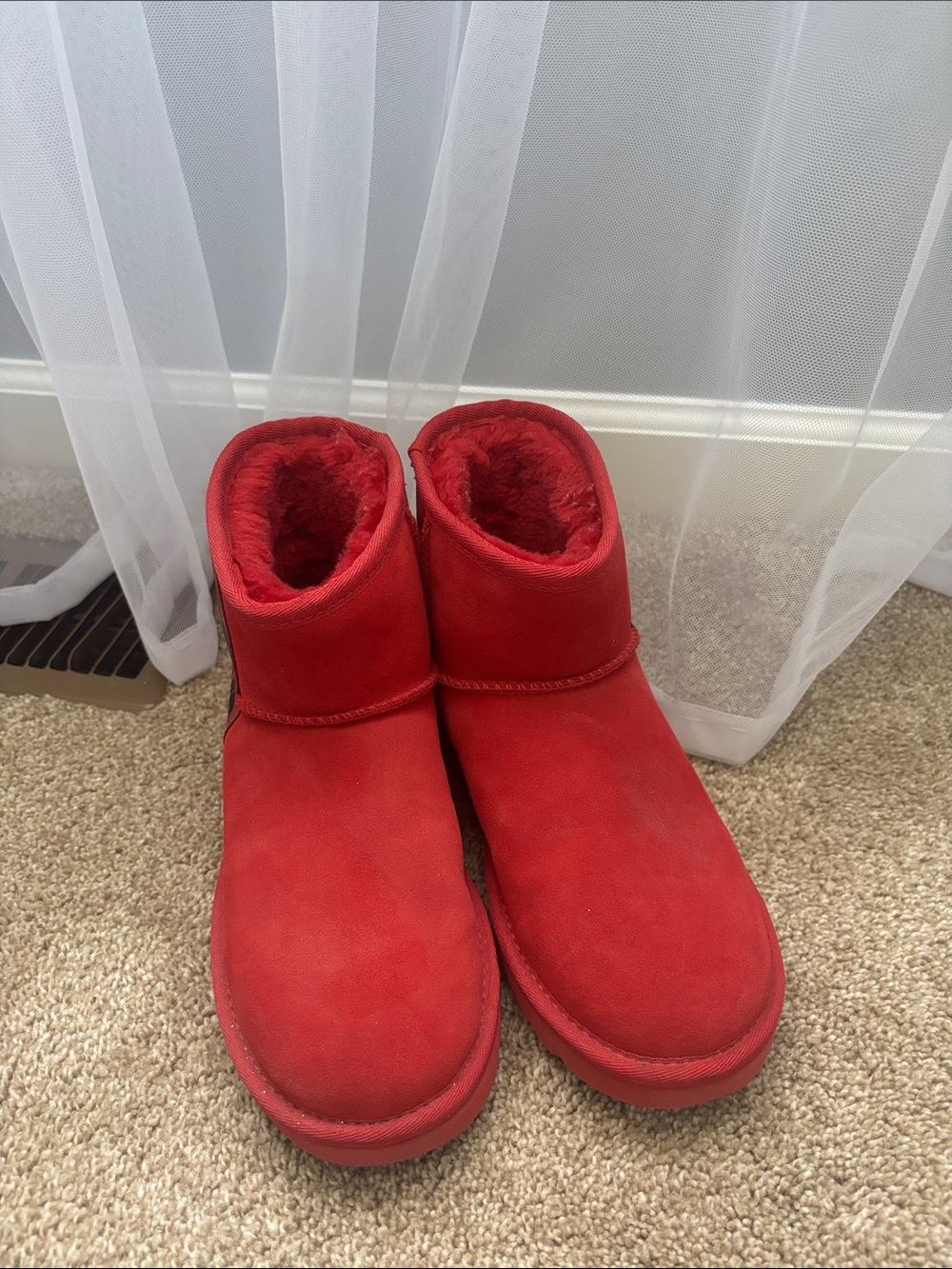 Ugg red boots